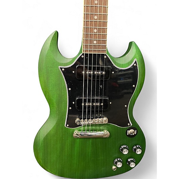 Used Epiphone SG Classic Green Solid Body Electric Guitar