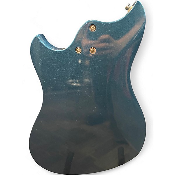 Used Cave And Canary THE METEOR Metallic Blue Solid Body Electric Guitar