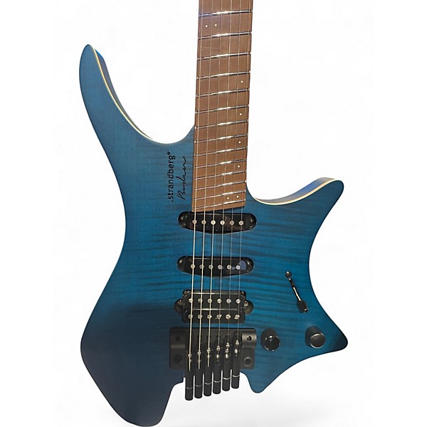 Used strandberg STANDARD NX 6 TREMOLO BLUE Solid Body Electric Guitar