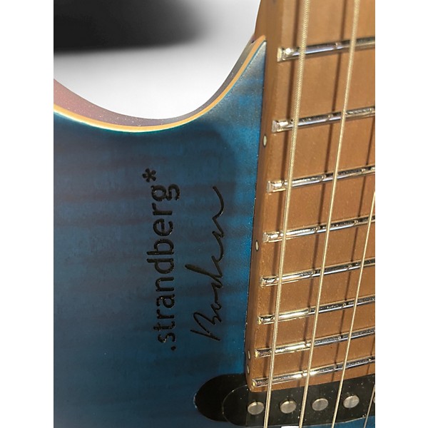 Used strandberg STANDARD NX 6 TREMOLO BLUE Solid Body Electric Guitar