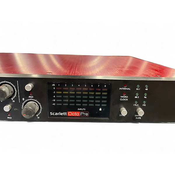 Used Focusrite OctoPre Audio Interface