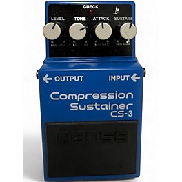 Used BOSS CS3 Compressor Sustainer Effect Pedal