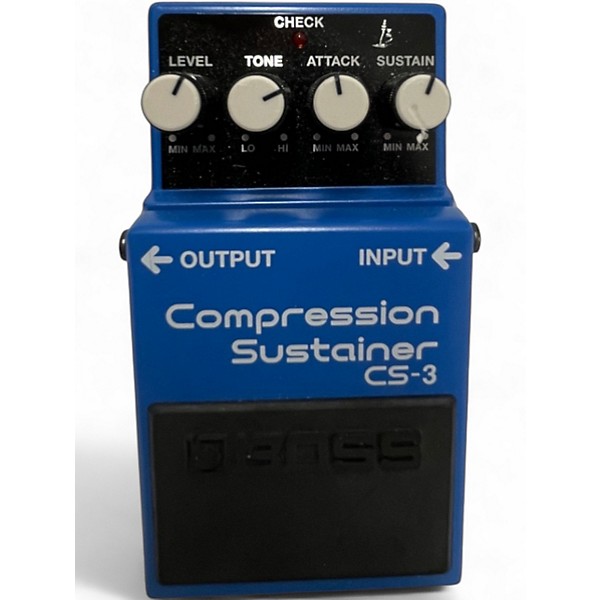 Used BOSS CS3 Compressor Sustainer Effect Pedal