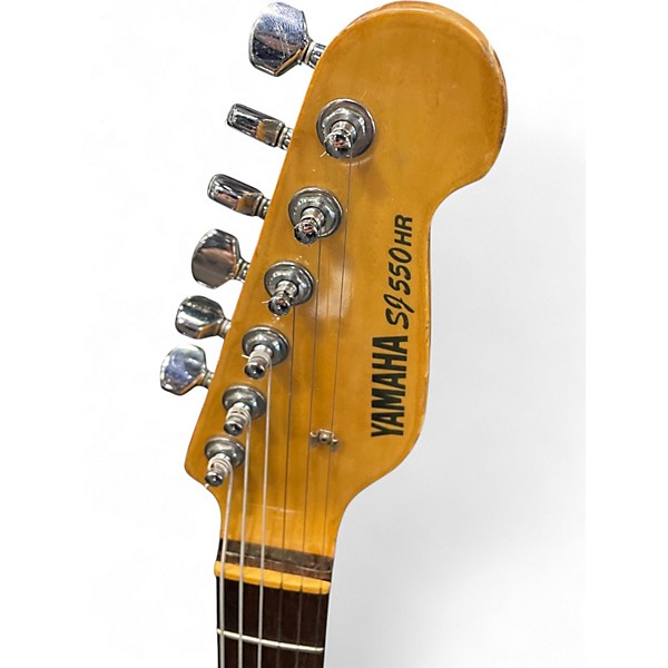 Used 1980s Yamaha SJ550HR RED Solid Body Electric Guitar