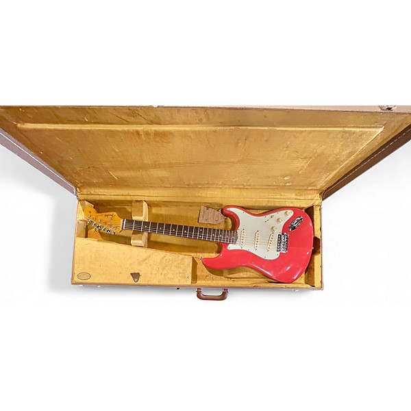 Used Fender AMERICAN VINTAGE II 1961 STRATOCASTER Fiesta Red Solid Body Electric Guitar