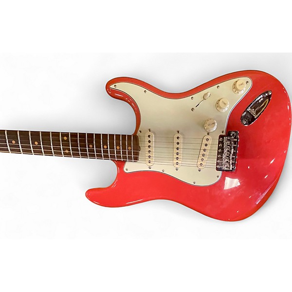 Used Fender AMERICAN VINTAGE II 1961 STRATOCASTER Fiesta Red Solid Body Electric Guitar