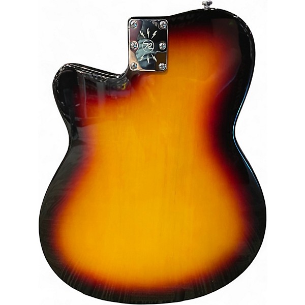 Used Reverand Clubman 290 3 Color Sunburst Hollow Body Electric Guitar