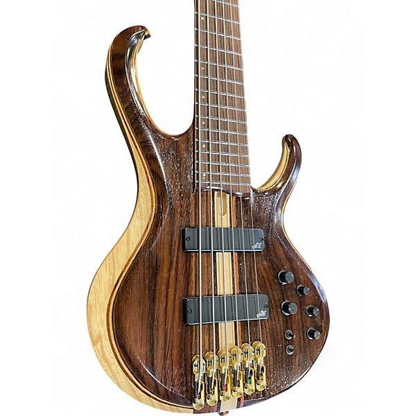 Used Ibanez BTB1806 PREMIUM Natural Shadow Low Gloss Electric Bass Guitar
