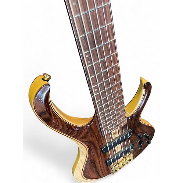 Used Ibanez BTB1806 PREMIUM Natural Shadow Low Gloss Electric Bass Guitar