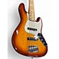 Used 2016 Fender American Deluxe Jazz Bass V 5 String Sunburst Electric Bass Guitar