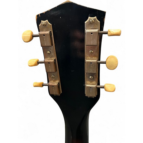 Vintage 1950s Silvertone ARCHTOP Tobacco Burst Acoustic Guitar