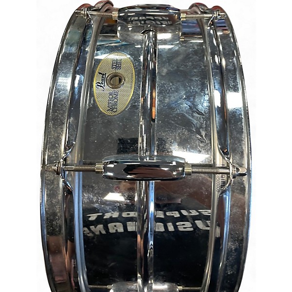 Used Pearl 14X6 Modern Utility Steel Snare Chrome Drum
