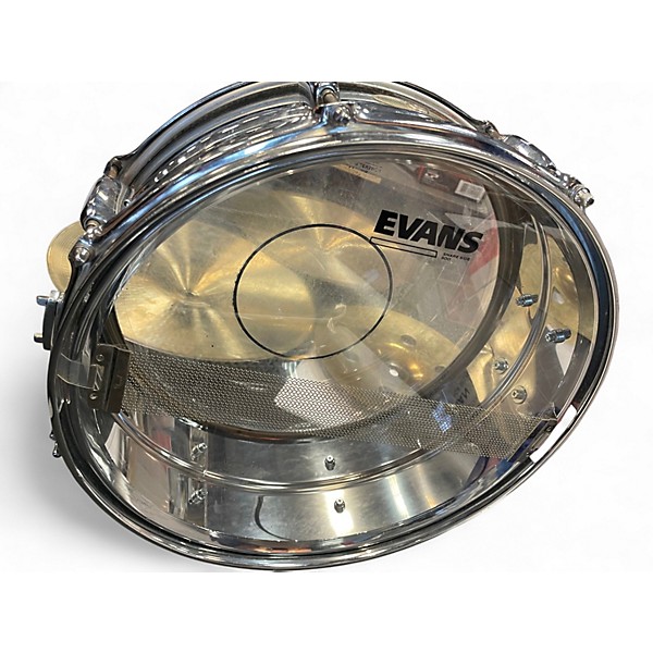 Used Pearl 14X6 Modern Utility Steel Snare Chrome Drum