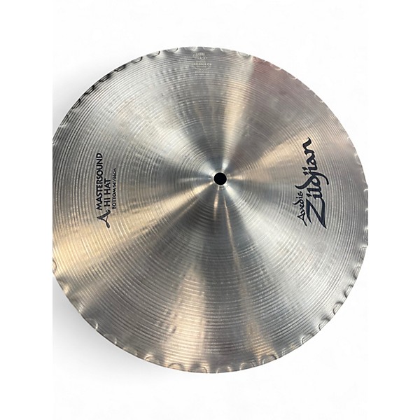 Used Zildjian 14in Mastersound Hi Hat Pair Cymbal