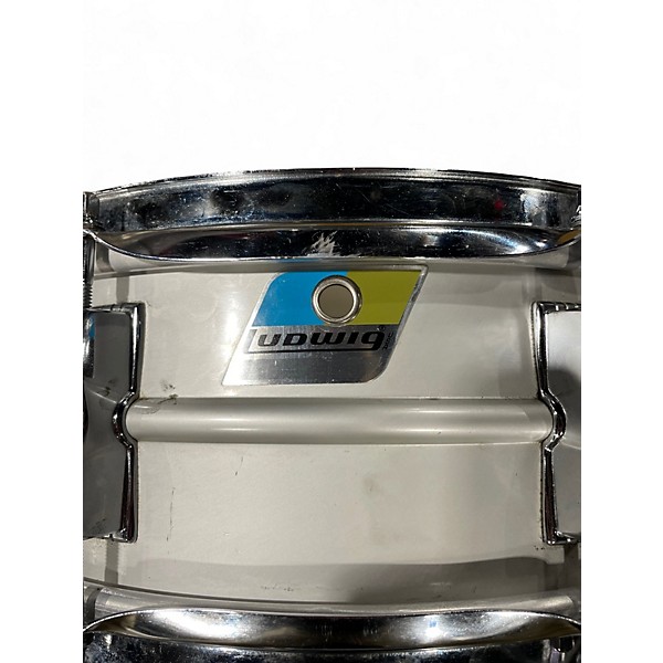 Used Ludwig 5.5X14 Acrolite Snare Raw Aluminum Drum