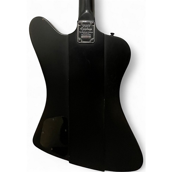 Used Epiphone Gothic Thunderbird IV Black Electric Bass Guitar