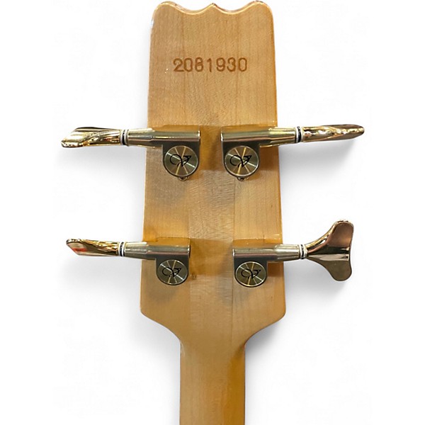 Used Vantage VP820B Natural Electric Bass Guitar