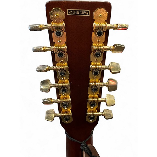 Used Takamine F400 Natural 12 String Acoustic Guitar