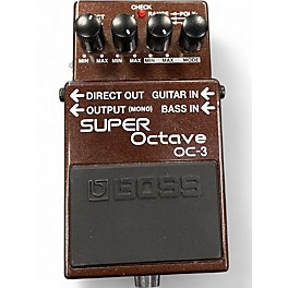 Used BOSS OC3 Super Octave Effect Pedal
