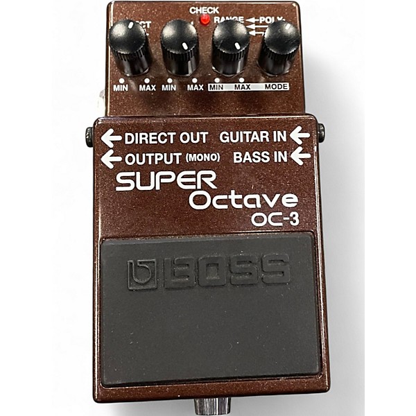 Used BOSS OC3 Super Octave Effect Pedal