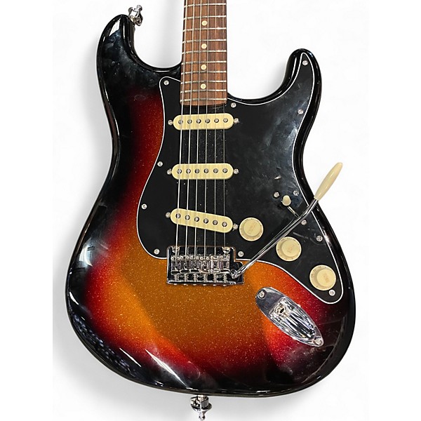 Used Fender Limited Edition Player II Stratocaster Sparkle 3-Color Sunburst Solid Body Electric Guitar
