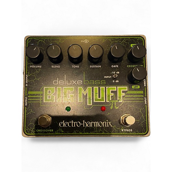 Used Electro-Harmonix deluxe bass bigmuff Effect Pedal