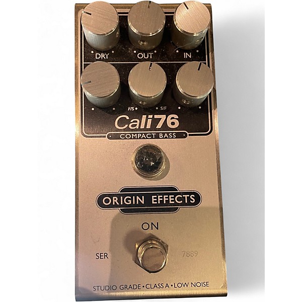 Used Origin Effects CALI76 COMPACT BASS Effect Pedal