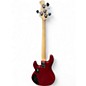 Used Sterling by Music Man Stingray 4 HH Candy Apple Red Metallic Electric Bass Guitar