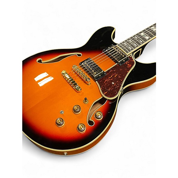 Used Ibanez AS113 Artstar Brown Sunburst Hollow Body Electric Guitar