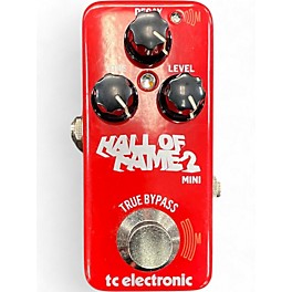 Used TC Electronic Hall Of Fame Mini Reverb Effect Pedal