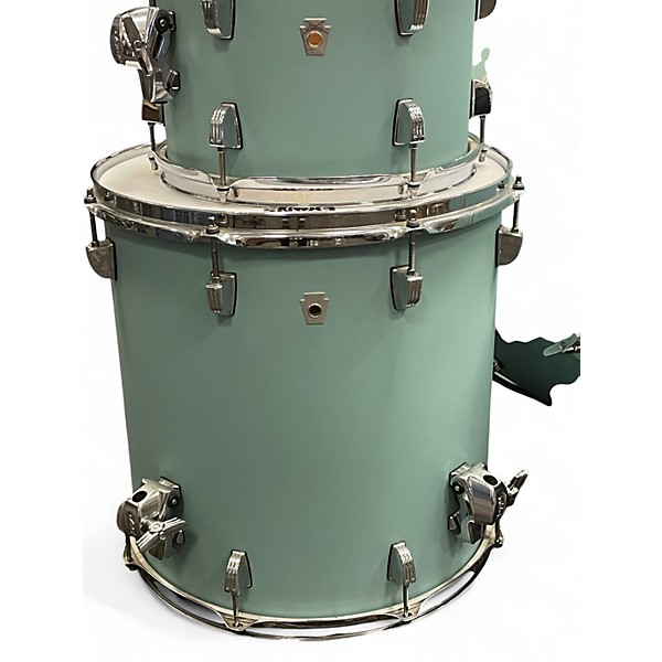 Used Ludwig 3 Piece Neusonic Skyline Blue Drum Kit