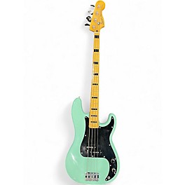 Used Squier Classic Vibe 1970S Precision Bass Surf Green Electric Bass Guitar