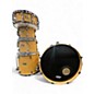 Used Yamaha 5 Piece Stage Custom Natural Drum Kit