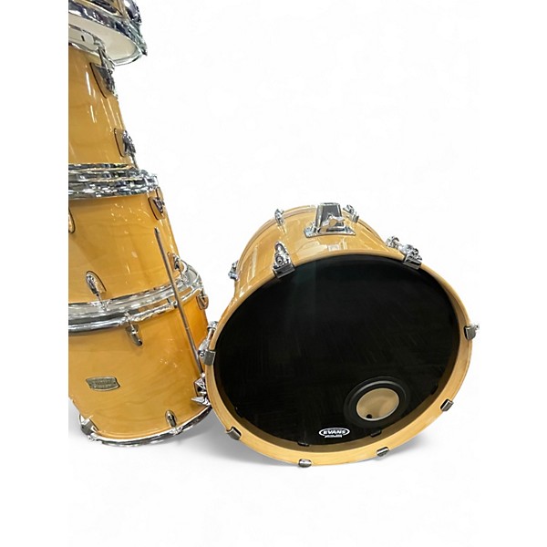 Used Yamaha 5 Piece Stage Custom Natural Drum Kit