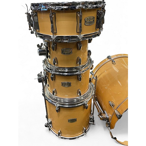 Used Yamaha 5 Piece Stage Custom Natural Drum Kit