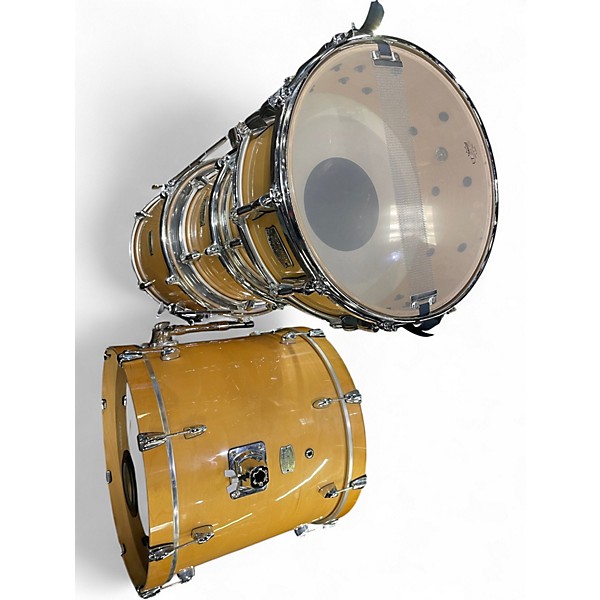 Used Yamaha 5 Piece Stage Custom Natural Drum Kit
