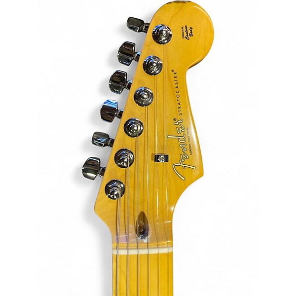 Used Fender American Professional II Stratocaster Olympic White Solid Body Electric Guitar