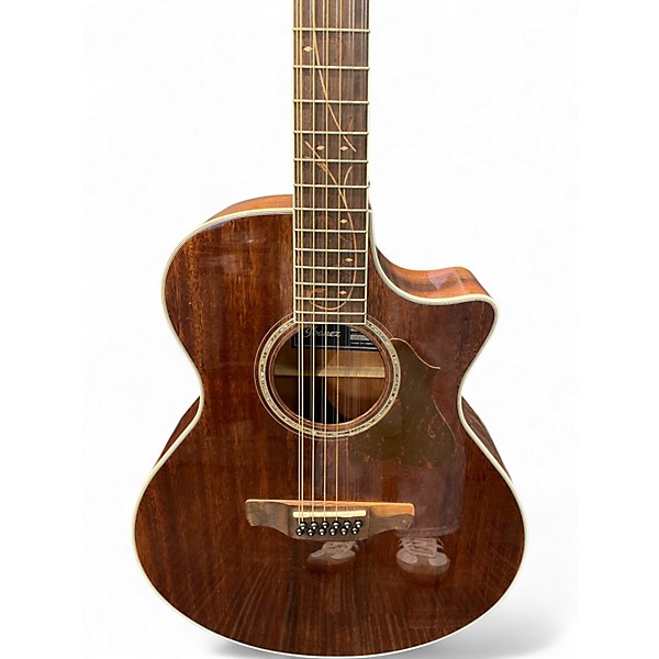 Used Ibanez AE2412 Natural 12 String Acoustic Electric Guitar