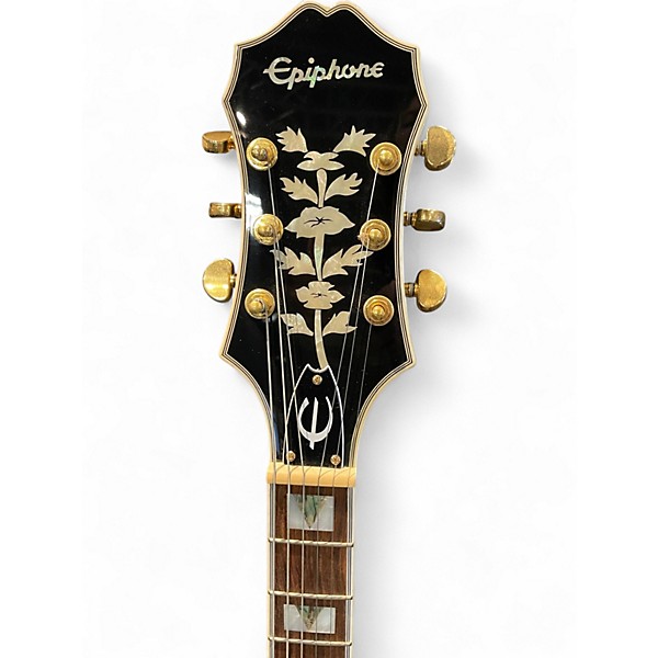 Used Epiphone Sheraton II Pro Purple Hollow Body Electric Guitar