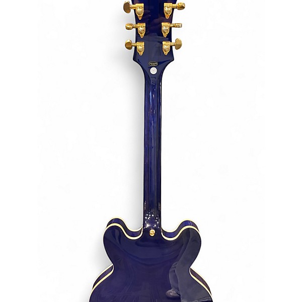 Used Epiphone Sheraton II Pro Purple Hollow Body Electric Guitar