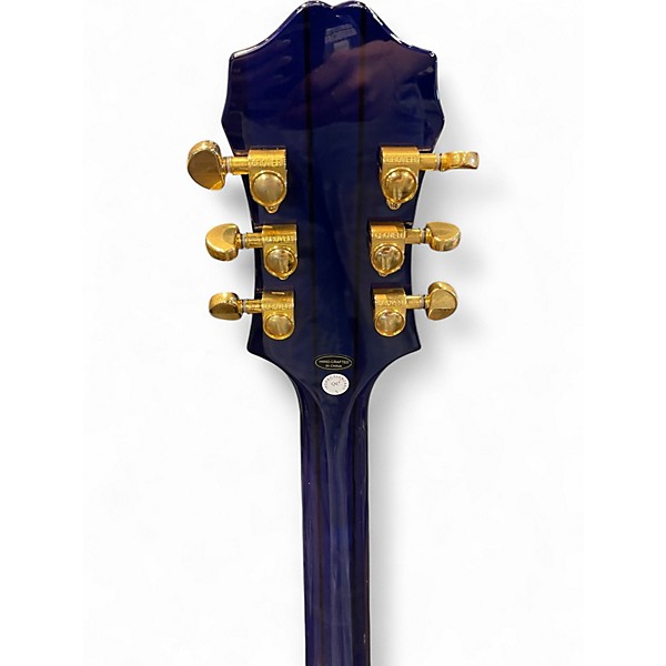 Used Epiphone Sheraton II Pro Purple Hollow Body Electric Guitar