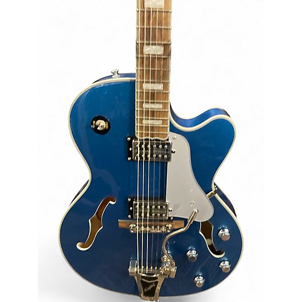 Used Epiphone Swingster delta blue metallic Hollow Body Electric Guitar