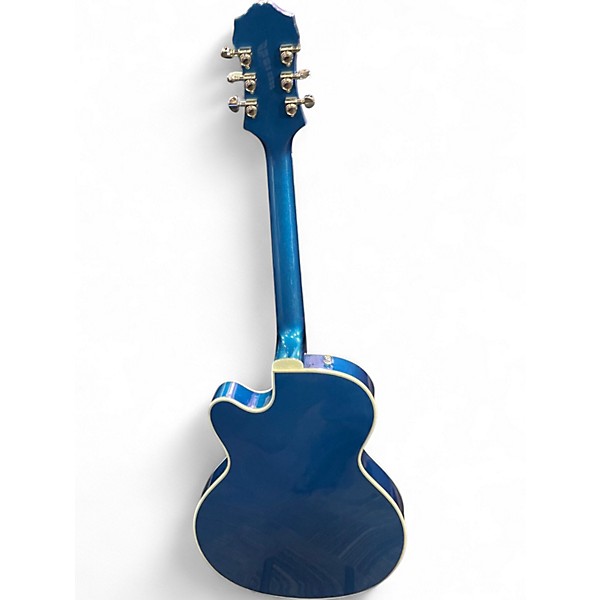 Used Epiphone Swingster delta blue metallic Hollow Body Electric Guitar