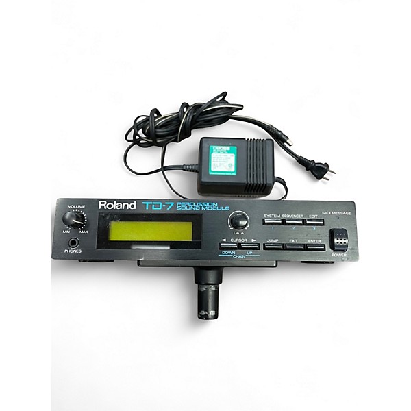 Used Roland TD-7 MODULE Electric Drum Module