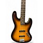 Used Fender Aerodyne Jazz Bass Sunburst Electric Bass Guitar