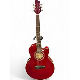 Used Olympia By Tacoma ruby GC anniversary Ruby Acoustic Guitar