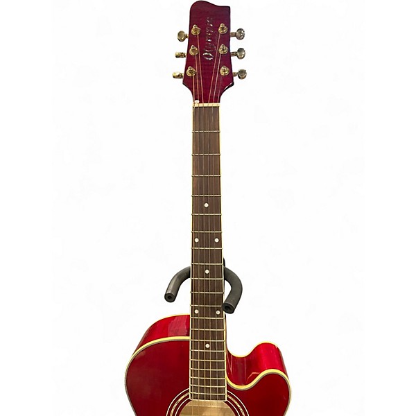 Used Olympia By Tacoma ruby GC anniversary  Ruby Acoustic Guitar