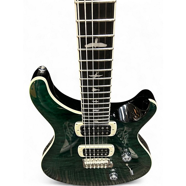 Used PRS SE Custom 22 JADE Solid Body Electric Guitar