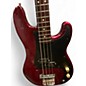 Used Fender Standard Precision Bass Midnight Wine Electric Bass Guitar