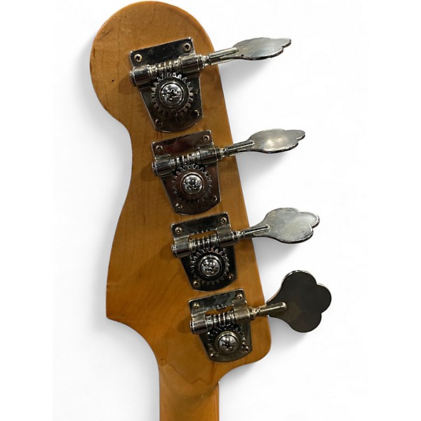 Used Fender Standard Precision Bass Midnight Wine Electric Bass Guitar